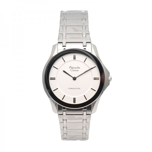 Alexandre Christie AC 8605 Silver White Man MHBSSSL Alexandre Christie AC 8605 Silver White Man MHBSSSL